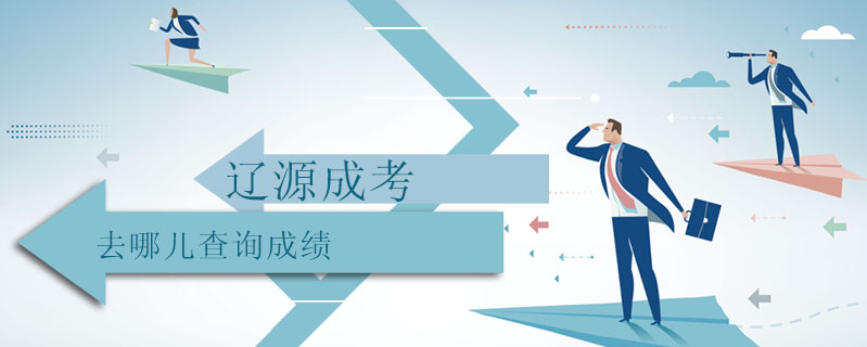 遼源成考去哪兒查詢成績