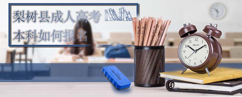 梨樹縣成人高考本科如何報名